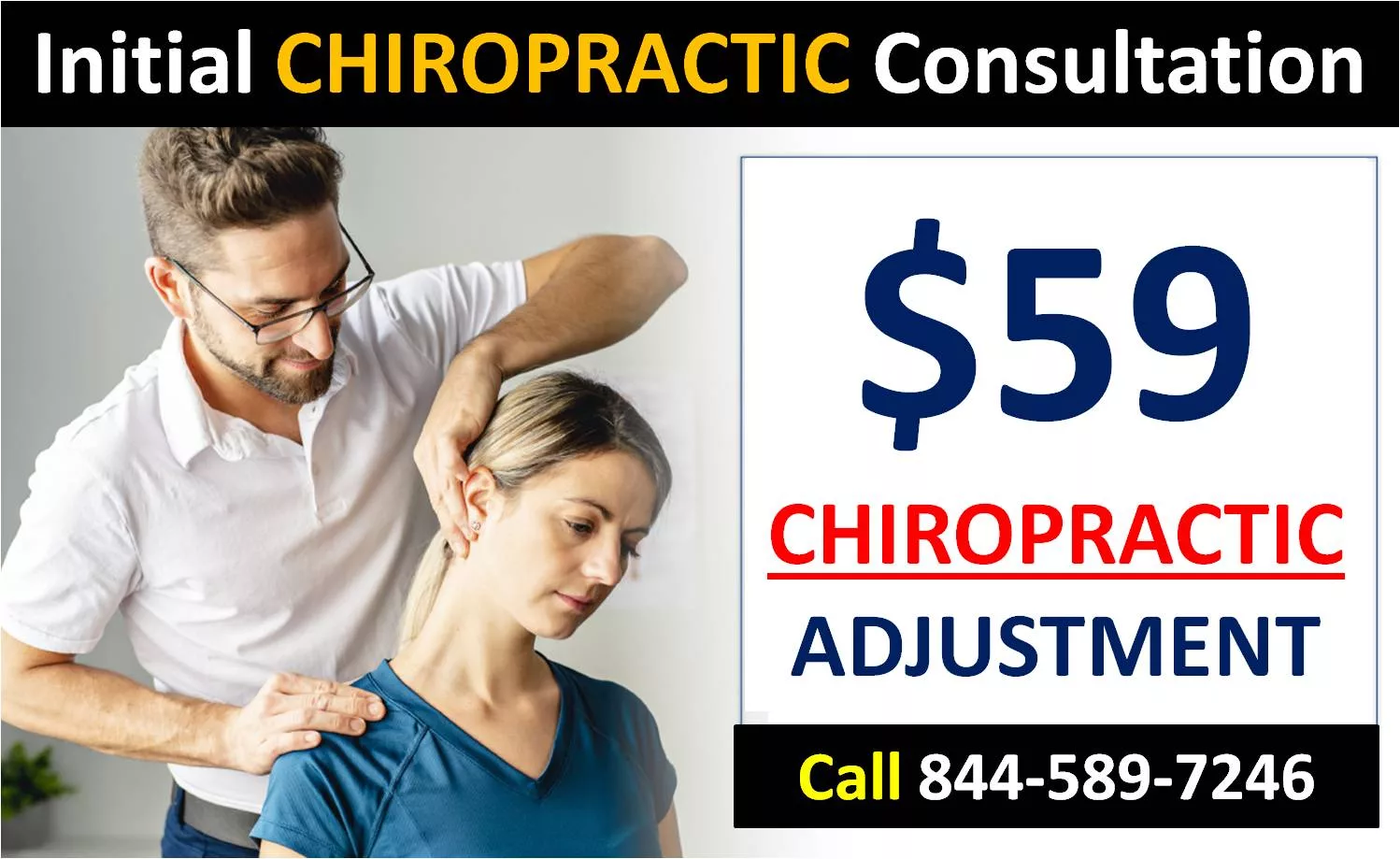 Longhorn Injury Chiropractic Adjustment $59 Offer in Dallas, TX