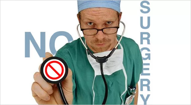 Chiropractors Do Not Perform Surgery