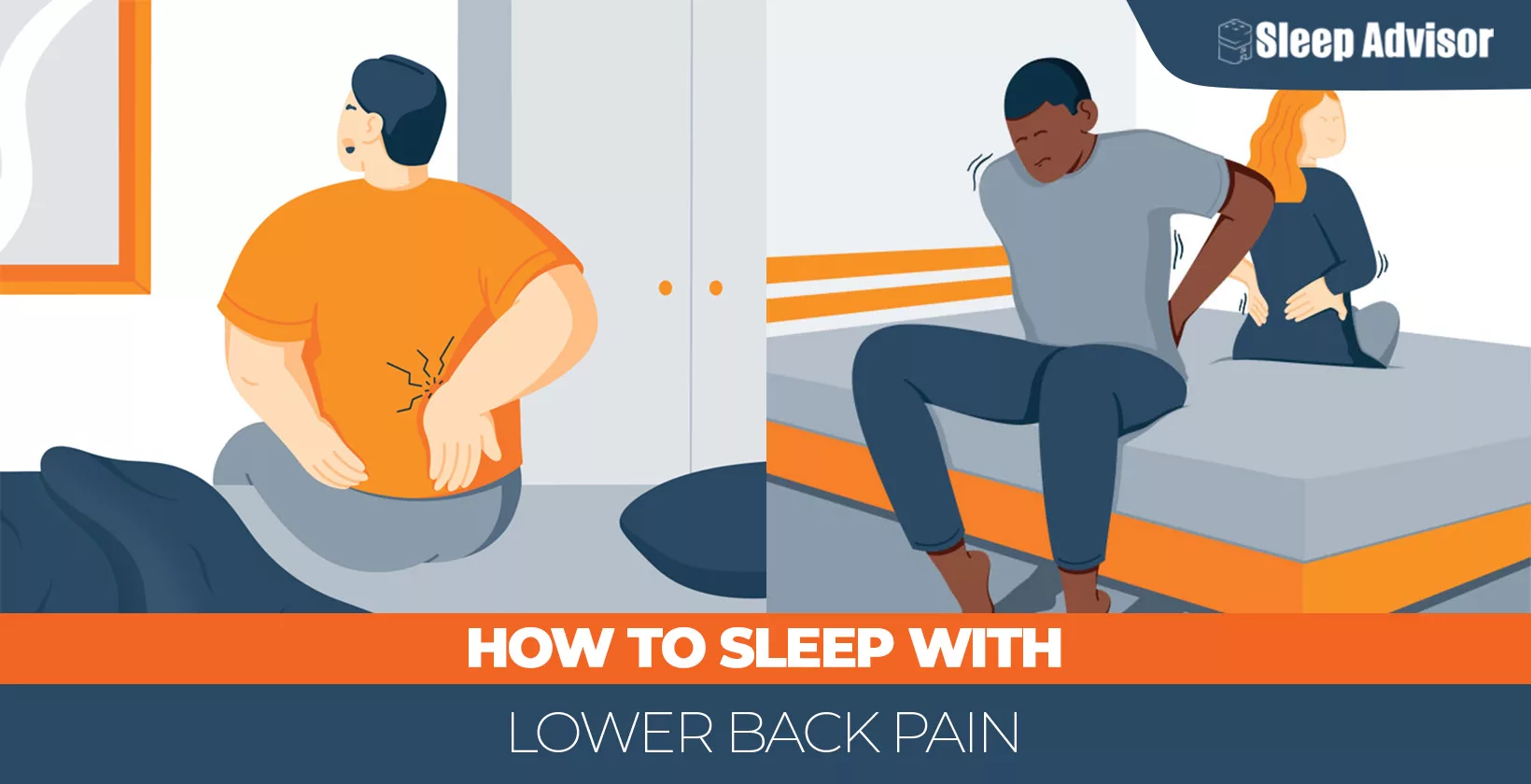 how to sleep with lower back pain